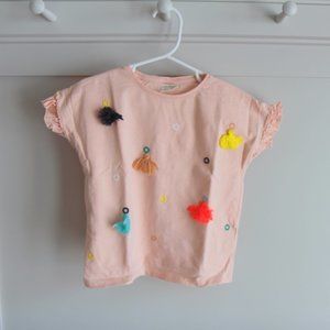 Zara Baby Girl Pink T-Shirt